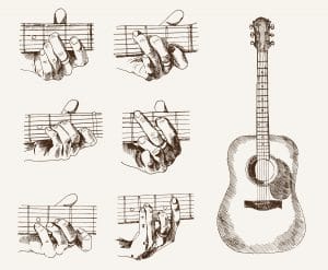 guitar and chords