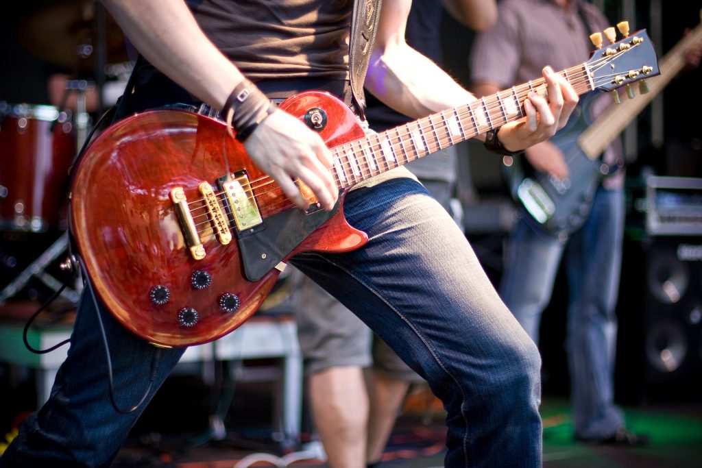 metal rock guitar