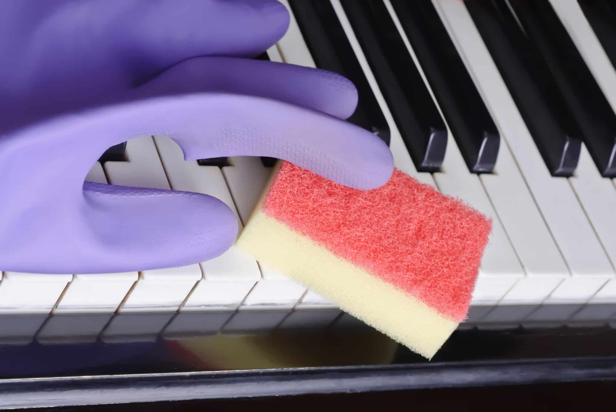 How to Clean Piano Keys (Plastic and Ivory)