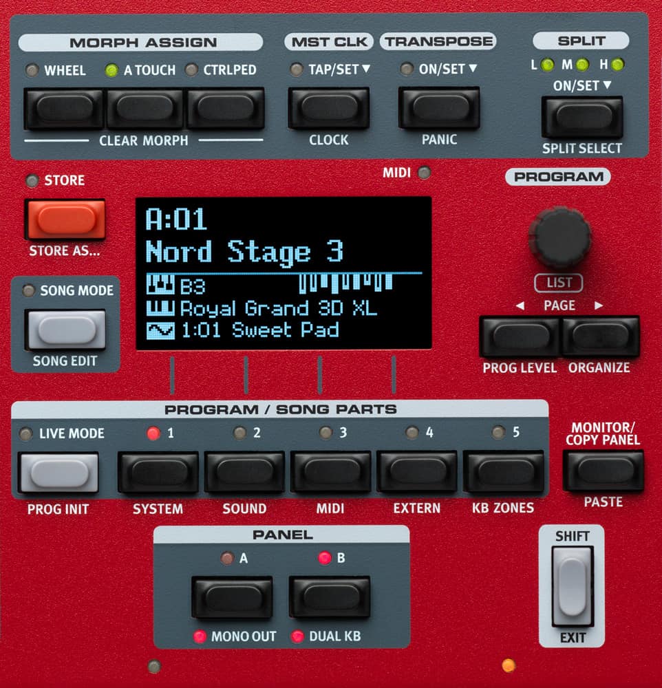 Nord Stage 3 Review 2023: When in Doubt, Wear Red - instrumentio